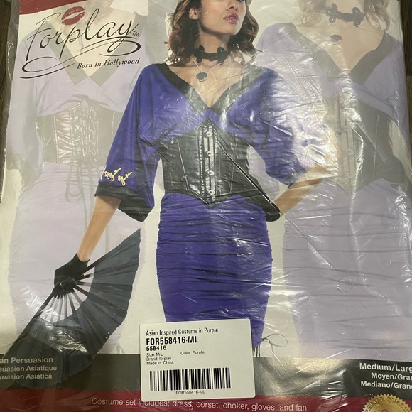 SOLD Asian Inspired Costume - Picture 3 of 4